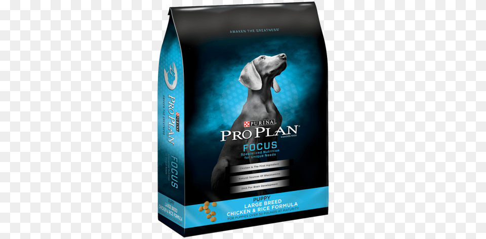 Roll Over To Zoom Pro Plan Focus Large Breed Puppy Food 18 Lbs, Animal, Canine, Dog, Mammal Png Image