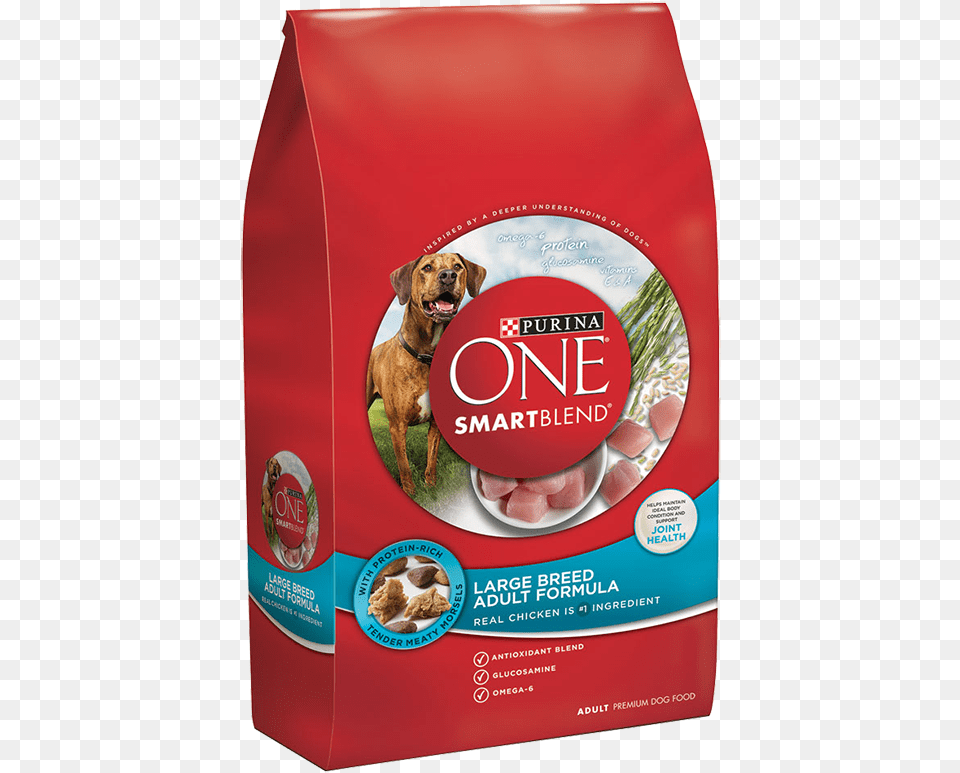 Roll Over To Zoom Purina One Smartblend Dog Food Large Breed Adult Formula, Herbal, Herbs, Plant, Animal Png