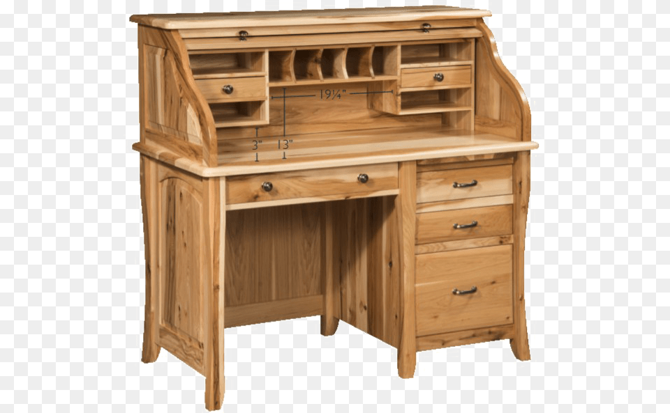 Roll Top Desk Transparent Rolltop Desk, Table, Furniture, Kitchen Island, Kitchen Free Png Download