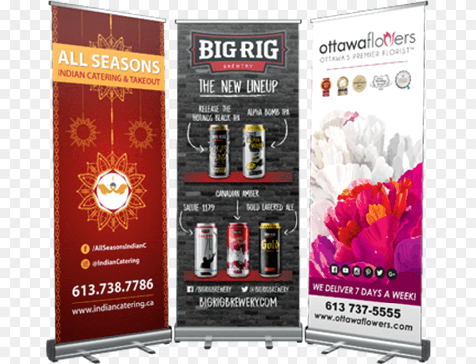 Roll Up Banner, Advertisement, Poster, Can, Tin Free Transparent Png