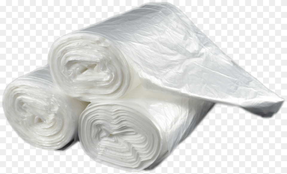 Rolled Regular Strength Garbage Bags In Clear Stole Free Png