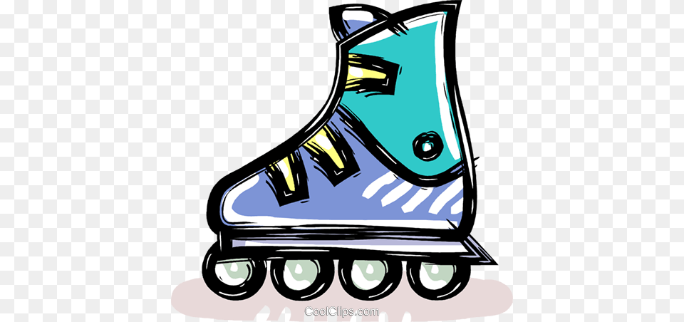 Roller Blade Royalty Vector Clip Art Illustration, Accessories, Glasses Free Png Download