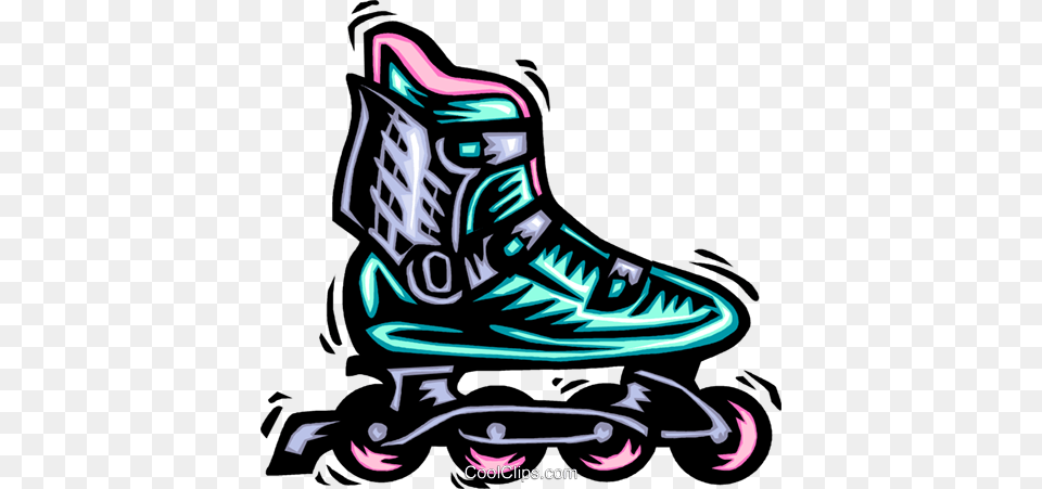 Roller Blades Royalty Vector Clip Art Illustration, Lawn, Tool, Device, Plant Png