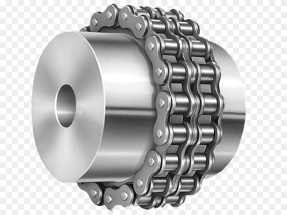 Roller Chain Flexible Coupling, Machine, Spoke, Wheel, Coil Png