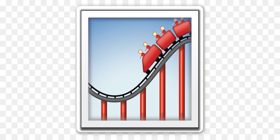 Roller Coaster Clip Art Emoji Stickers Roller, Amusement Park, Fun, Roller Coaster Free Png Download