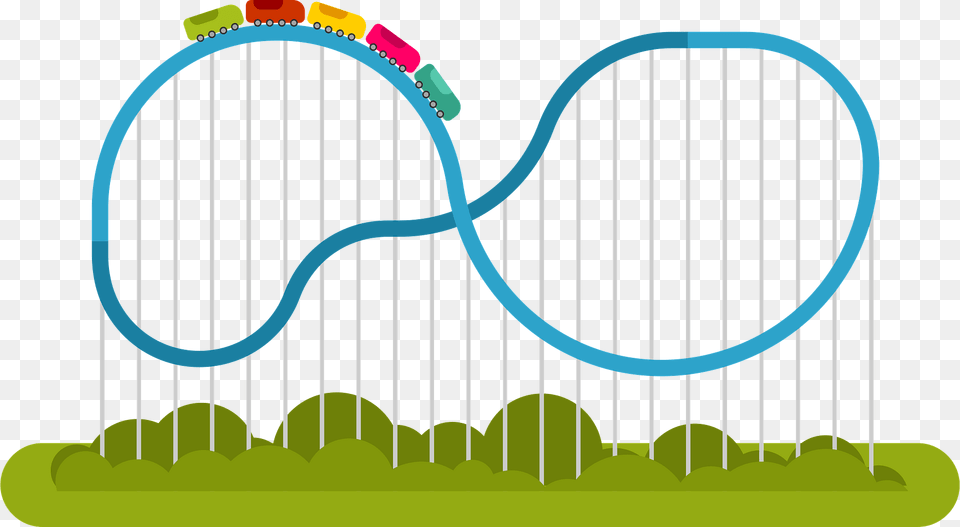 Roller Coaster Clipart, Gate, Amusement Park, Fun, Roller Coaster Png Image