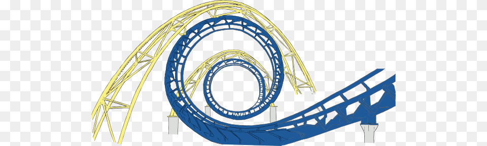 Roller Coaster Clipart Clip Art, Amusement Park, Fun, Roller Coaster Free Png Download
