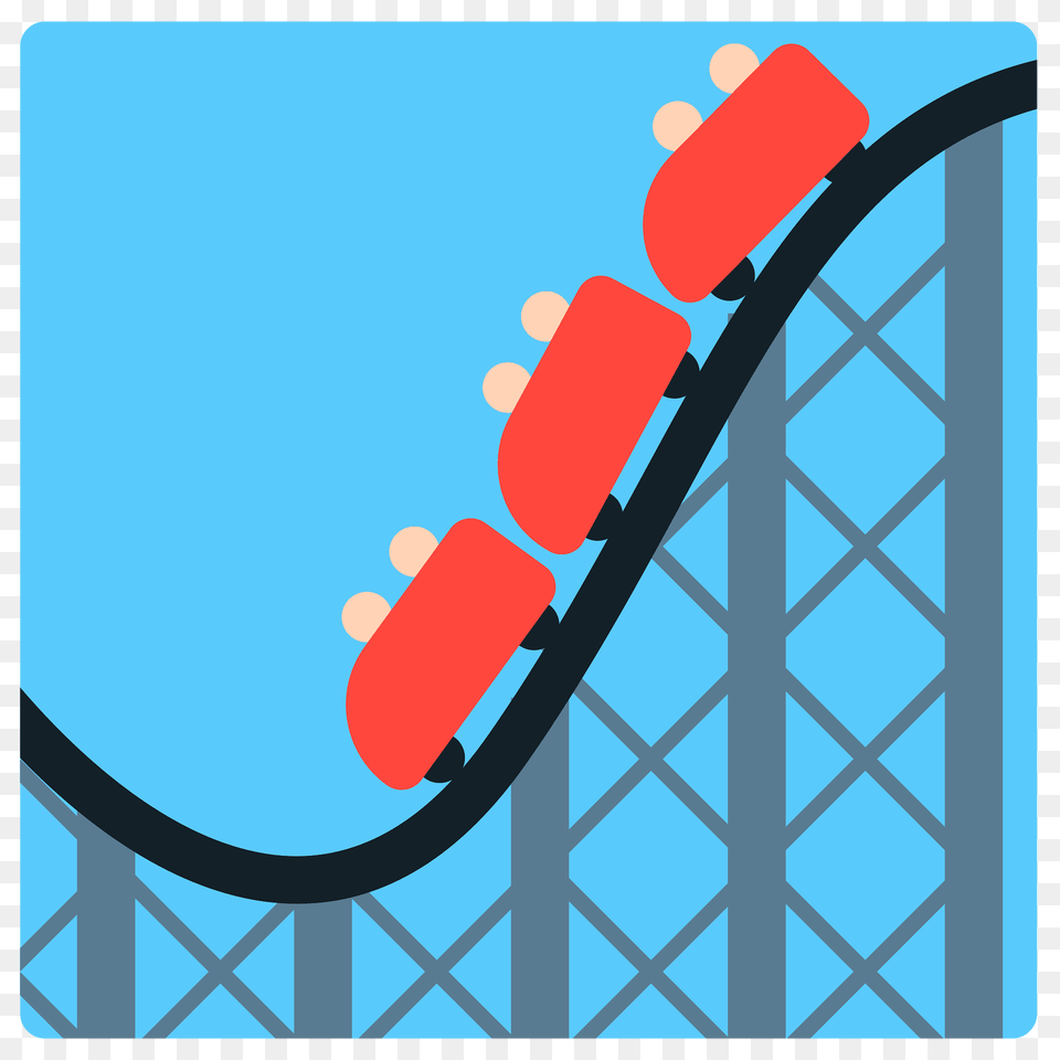 Roller Coaster Emoji Clipart, Amusement Park, Fun, Roller Coaster, Smoke Pipe Free Transparent Png