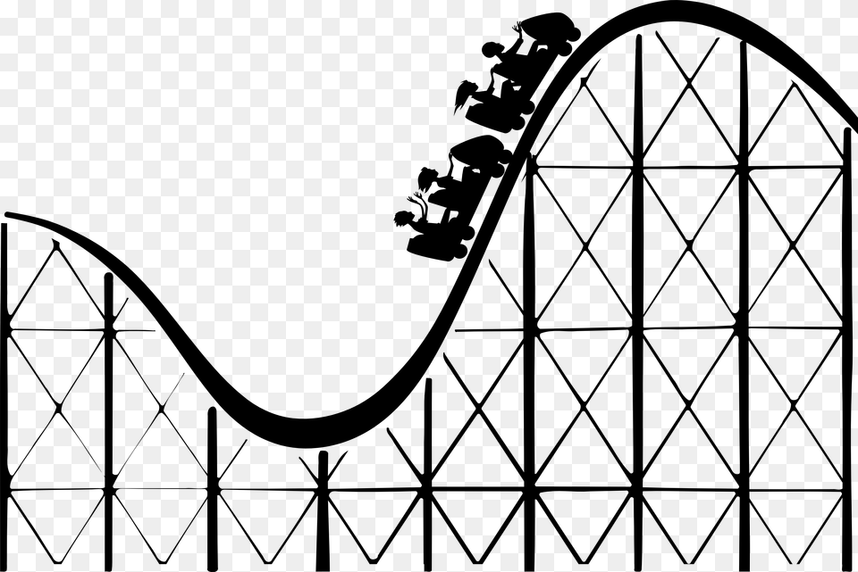 Roller Coaster Image Clipart Roller Coaster Clipart, Amusement Park, Fun, Roller Coaster, Person Free Png Download