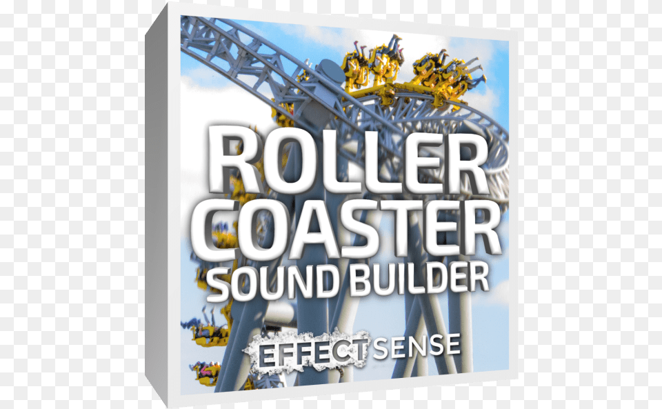 Roller Coaster Sound Effects Builder Poster, Amusement Park, Fun, Roller Coaster Free Png
