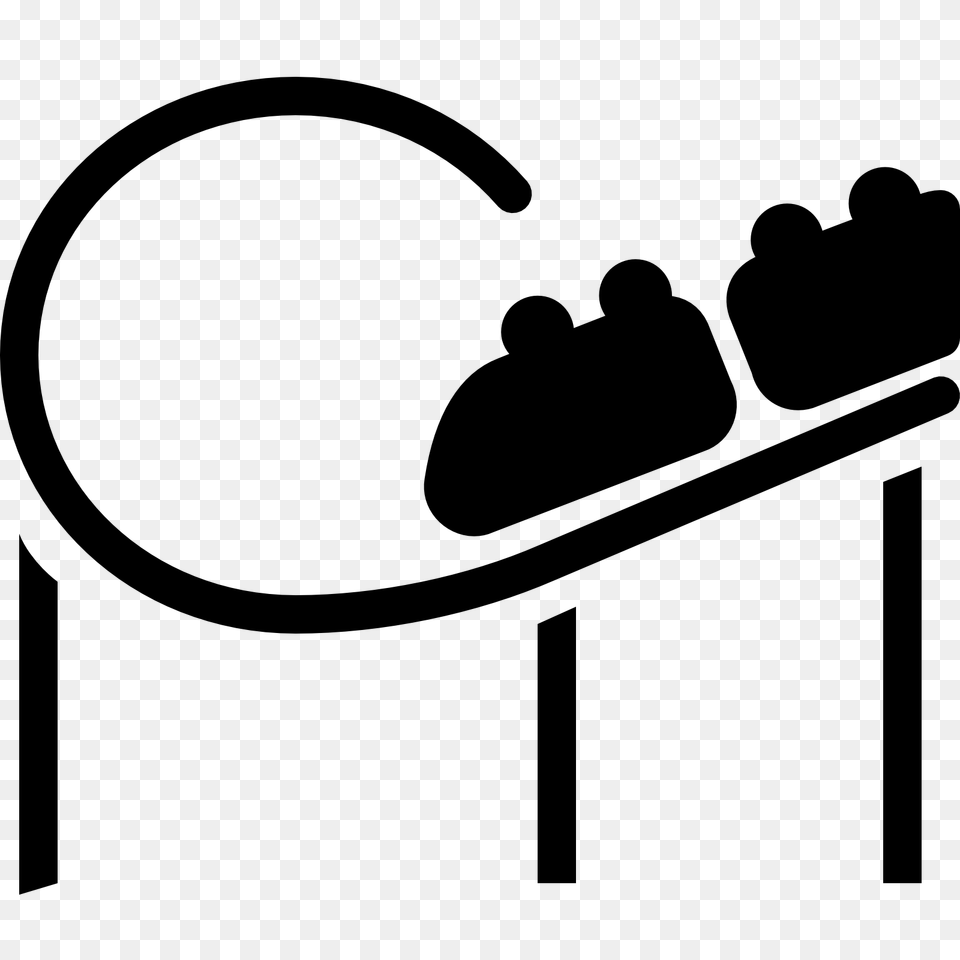 Roller Coaster Symbol, Stencil, Smoke Pipe Png Image