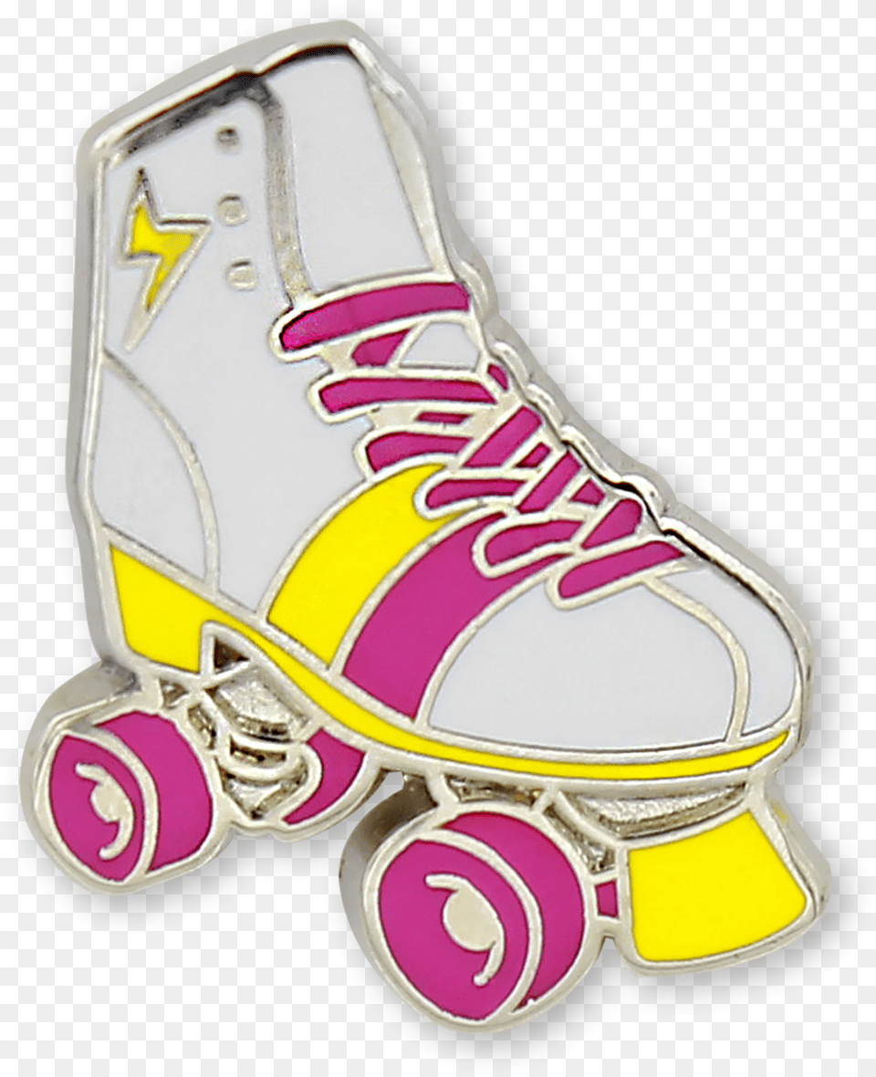 Roller Skate Enamel Pin Roller Derby, Clothing, Footwear, Shoe, Sneaker Free Transparent Png