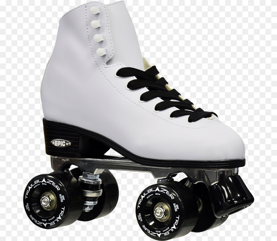 Roller Skate Image White Roller Skates, Clothing, Footwear, Shoe, Machine Free Png