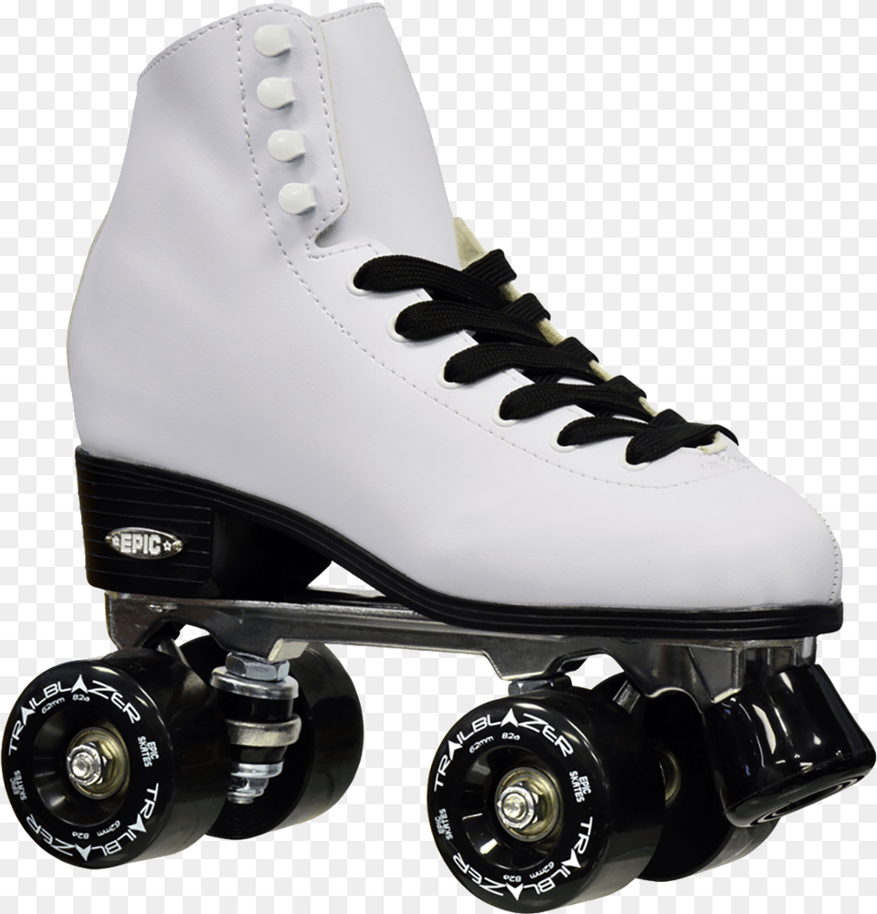 Roller Skate White And Red Roller Skates, Clothing, Footwear, Shoe, Machine Free Transparent Png
