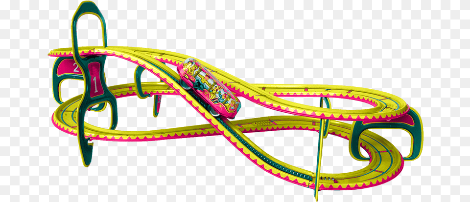 Rollercoaster Illustration, Amusement Park, Fun, Roller Coaster Png Image