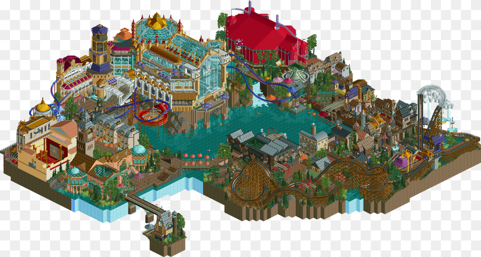 Rollercoaster Tycoon Classic Designs Free Png