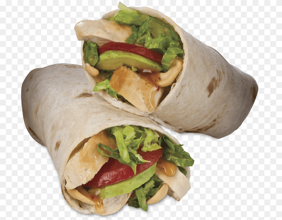 Rollerz Salads And Wraps Chicken, Burger, Food, Sandwich Wrap, Bread Free Png Download