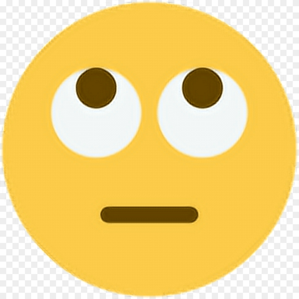 Rolleyes Stupid Think Eyeball Emoji Emoticon Face Expre Eyeroll Emoji, Head, Person Png Image