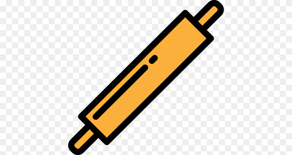 Rolling Pin Icon, Text Png Image