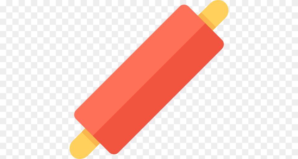 Rolling Pin Vector Rolling Pin Clipart, Food, Ice Pop, Dynamite, Weapon Free Png Download