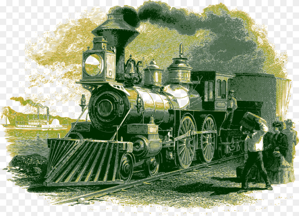 Rolling Stockmotor Vehiclerail Transport Victorian Era Steam Engine, Vehicle, Transportation, Train, Steam Engine Free Transparent Png