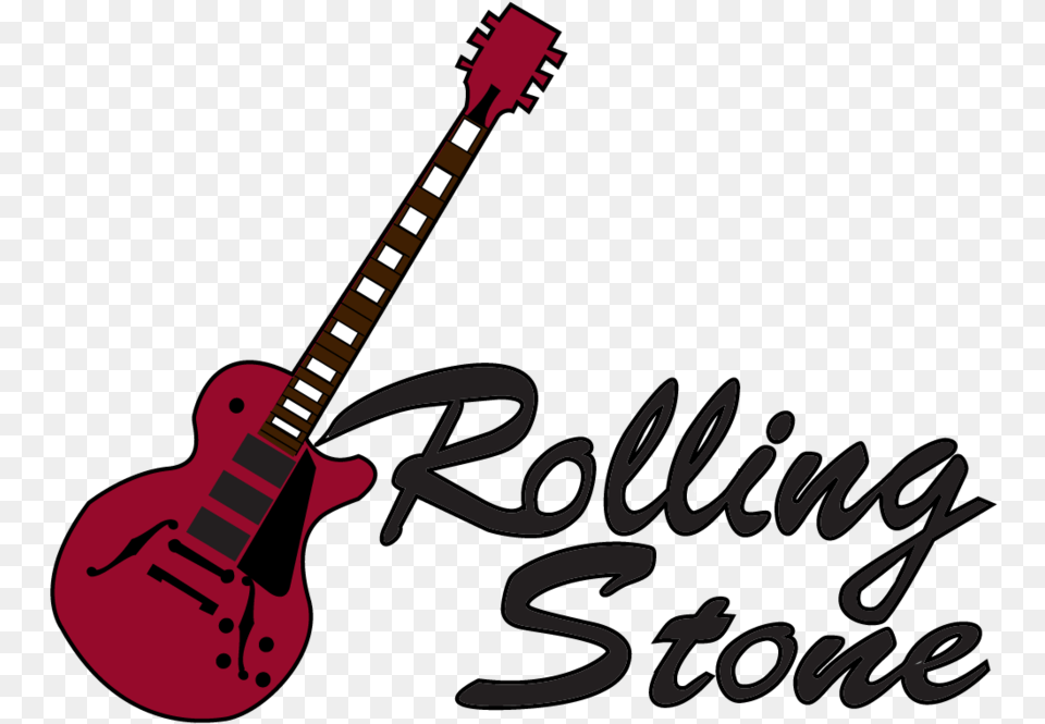 Rolling Stone Bar Music Logo Rolling Stone Magazine Logos, Guitar, Musical Instrument, Bass Guitar Png