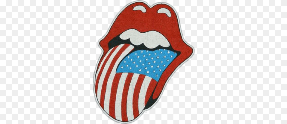 Rolling Stones American Flag, Sticker, Cushion, Home Decor, Food Free Transparent Png