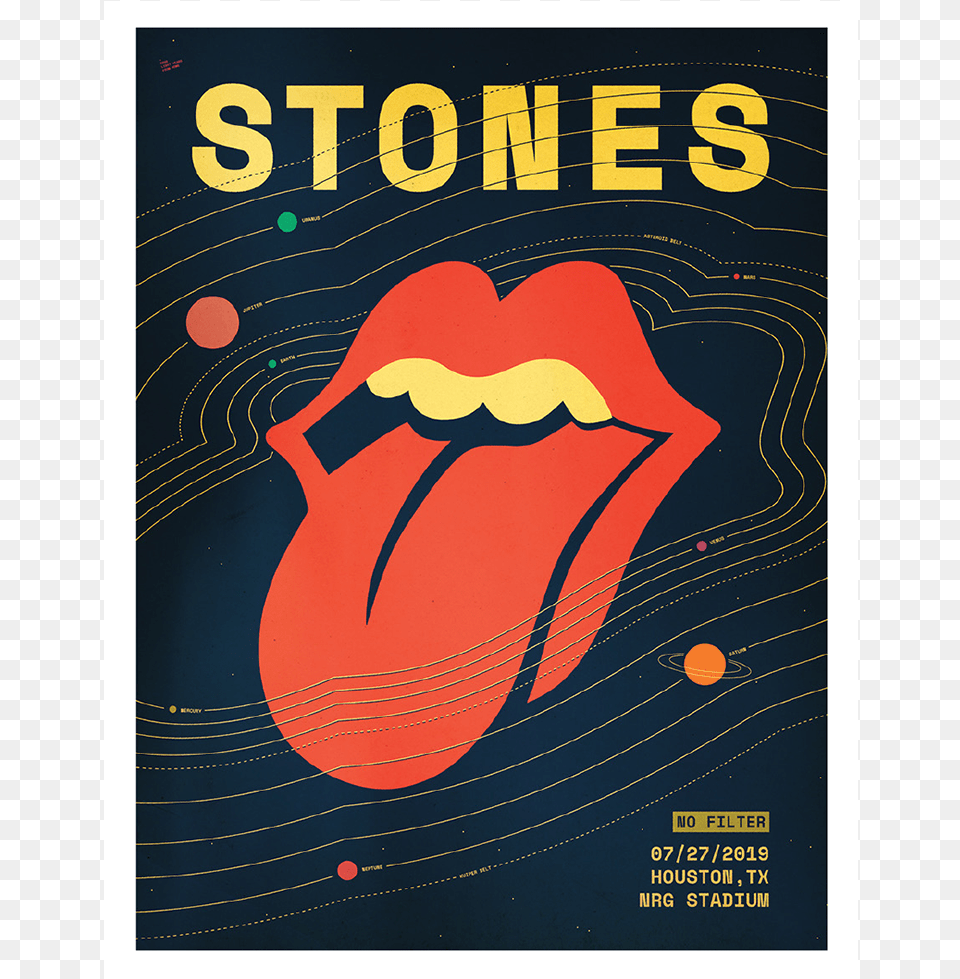 Rolling Stones Houston 2019, Advertisement, Poster, Person Png