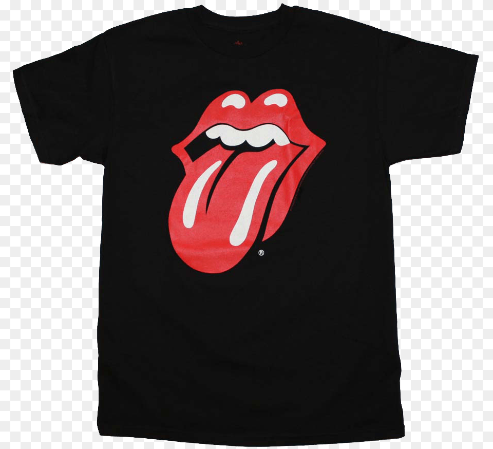 Rolling Stones Lip T Shirt, Clothing, T-shirt Free Png