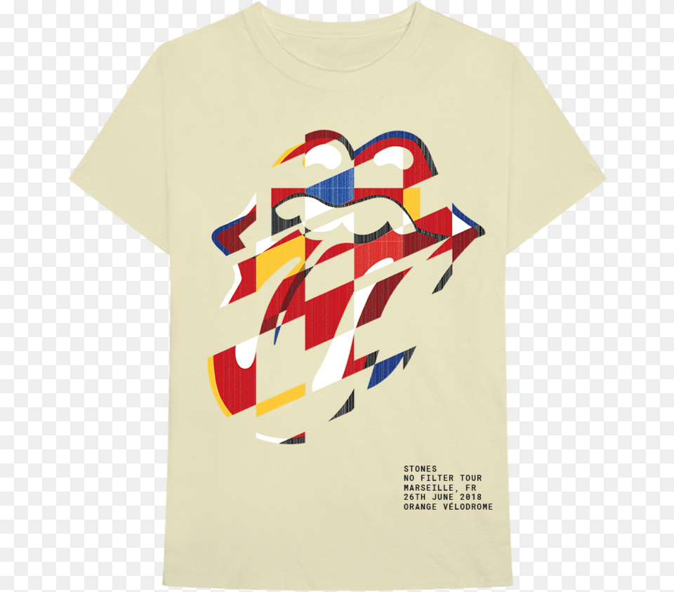 Rolling Stones Marseille 2018, Clothing, T-shirt, Shirt, Person Free Png