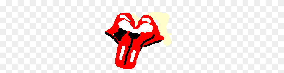 Rolling Stones Tongue, Clothing, Glove, Dynamite, Weapon Free Png Download
