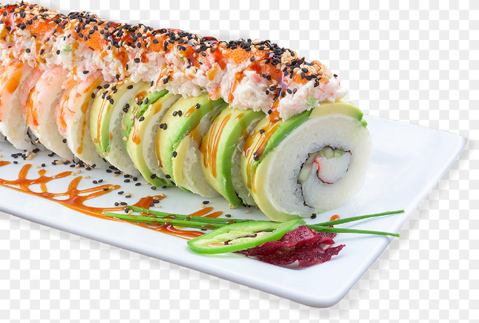 Rollo Sushi, Dish, Food, Meal, Rice Free Transparent Png