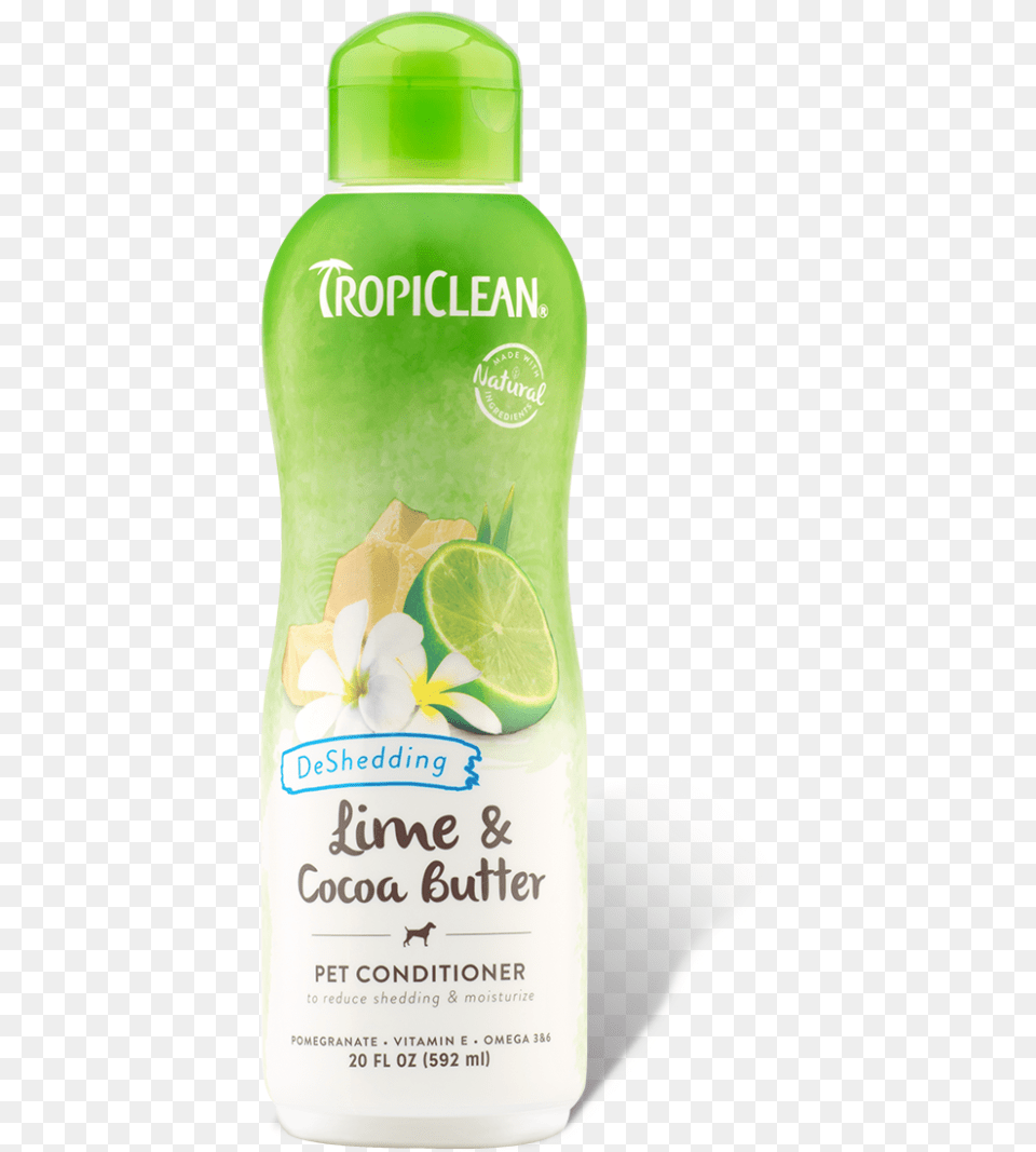 Rollover To Zoom Tropiclean Kiwi And Cocoa Butter, Bottle, Herbal, Herbs, Plant Free Png