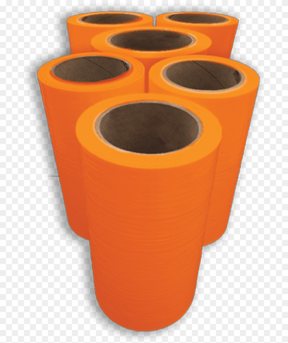 Rolls Of Formula 7 Orange Tape Plastic, Weapon Png Image