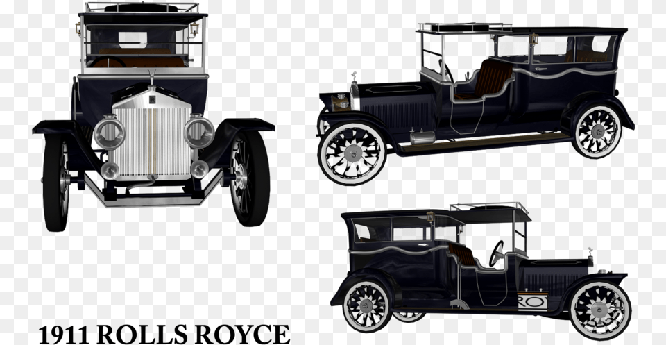 Rolls Royce 1911 Rolls Royce, Antique Car, Car, Vehicle, Transportation Png Image