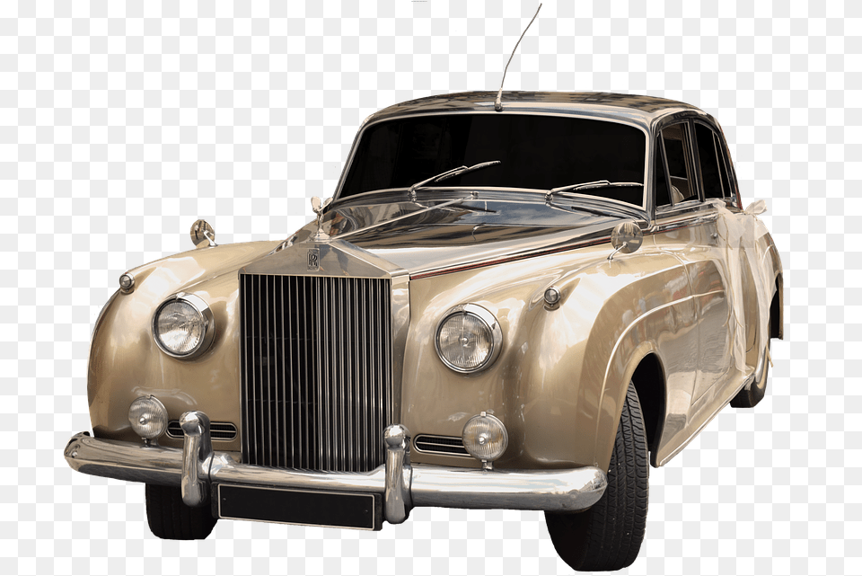 Rolls Royce Auto Car Old Rolls Royce, Vehicle, Transportation, Antique Car, Wheel Free Png