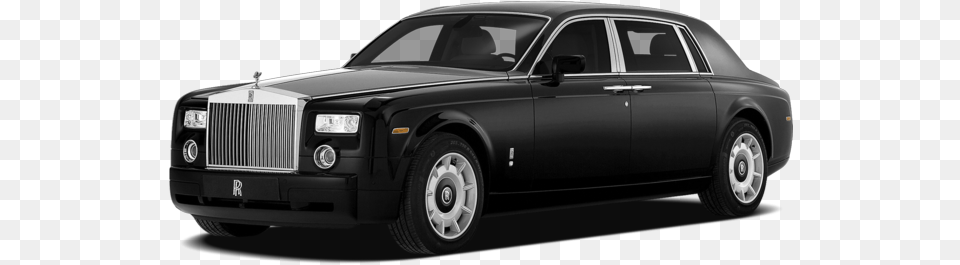 Rolls Royce Car 2008 Rolls Royce Phantom, Sedan, Vehicle, Transportation, Tire Free Transparent Png