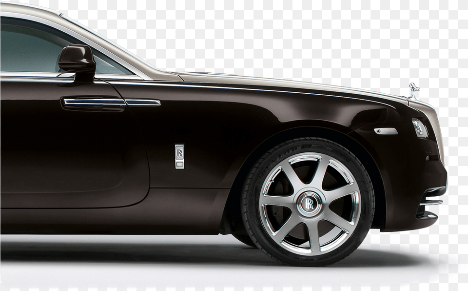 Rolls Royce Car Rolls Royce Wraith Side, Alloy Wheel, Vehicle, Transportation, Tire Free Png Download