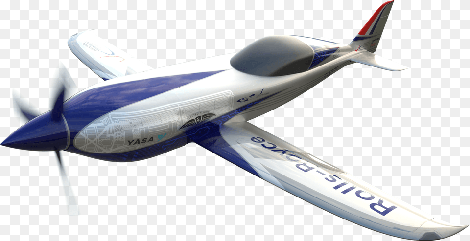 Rolls Royce Electric Plane, Aircraft, Airliner, Airplane, Transportation Png