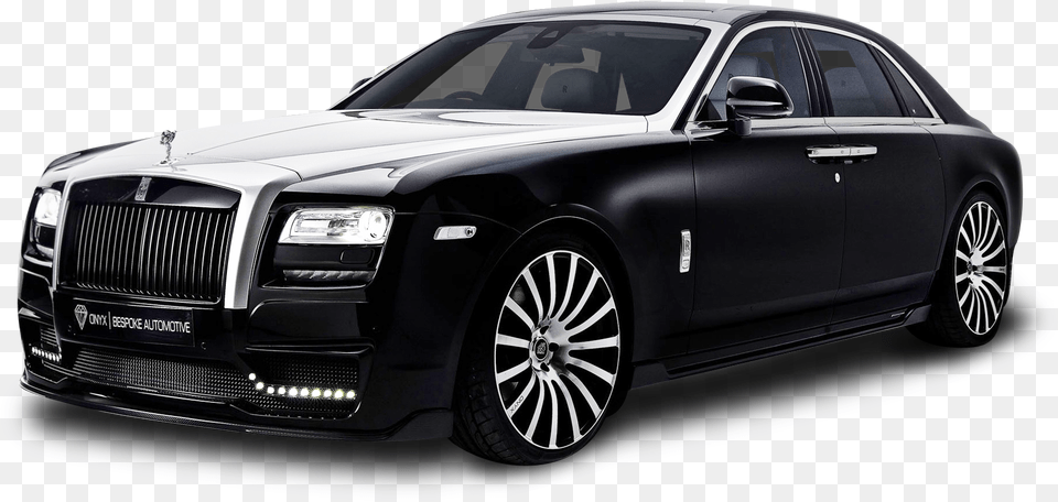 Rolls Royce Ghost Black Car Image For Rolls Royce, Vehicle, Sedan, Transportation, Wheel Free Transparent Png