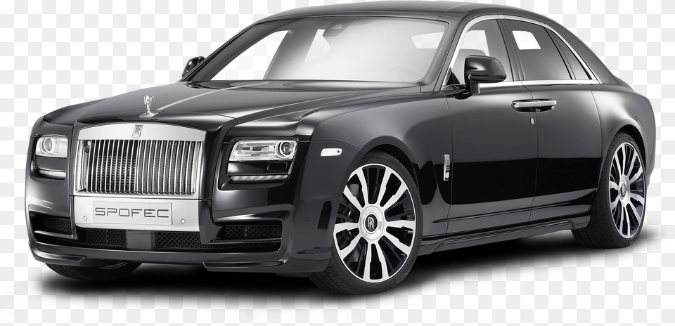 Rolls Royce Ghost Black Car Image Rolls Royce No Background, Sedan, Vehicle, Transportation, Coupe Free Transparent Png