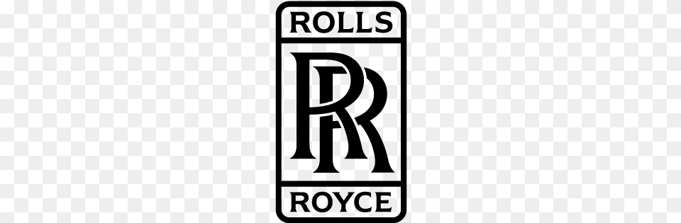 Rolls Royce Logo Decal Rolls Royce Aircraft Engines Logo, Gray Free Png