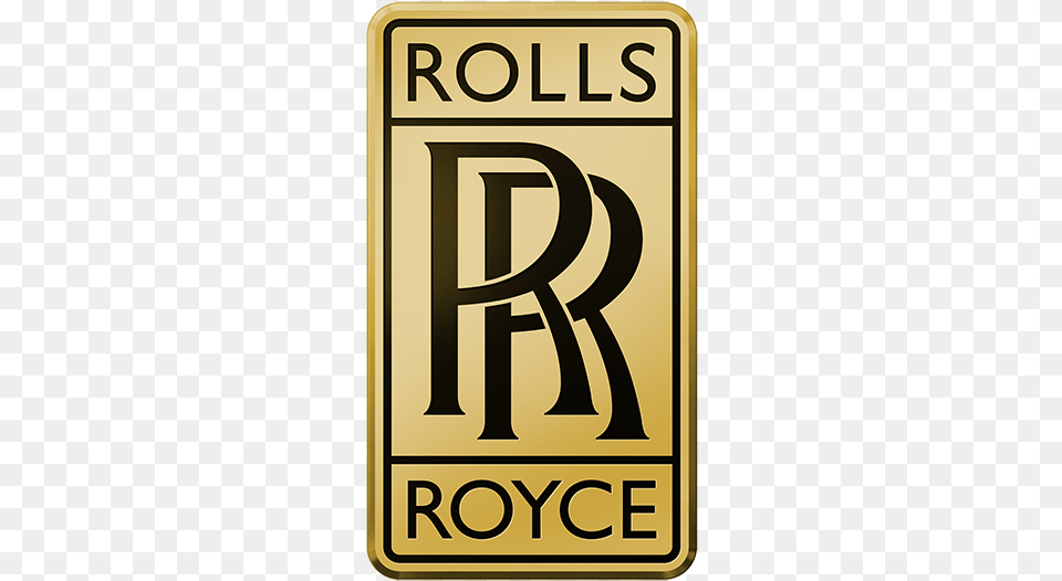 Rolls Royce Motor Cars Goldlogo Ritz Logo Web Rolls Royce Gold Logo, Symbol, Sign, Number, Text Free Transparent Png