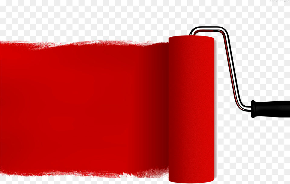 Rolo De Pintura Red Paint Roller Brush, Fashion, Dynamite, Weapon, Text Free Transparent Png