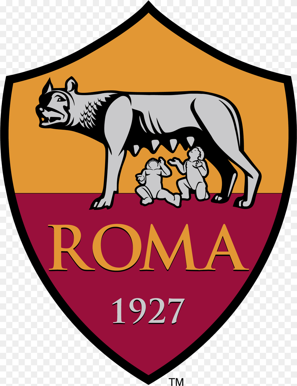 Roma Logo Logo Roma Dream League Soccer 2019, Badge, Symbol, Baby, Person Png Image
