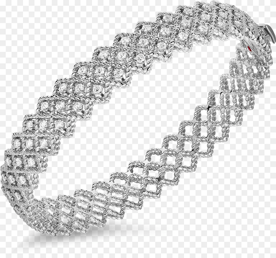 Roman Barocco Three Row Diamond Bangle Bracelet, Accessories, Jewelry, Chandelier, Lamp Png