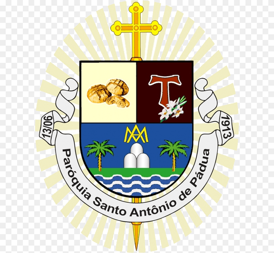 Roman Catholic Archdiocese Of Macei Emblem, Cross, Symbol, Plant, Fungus Png