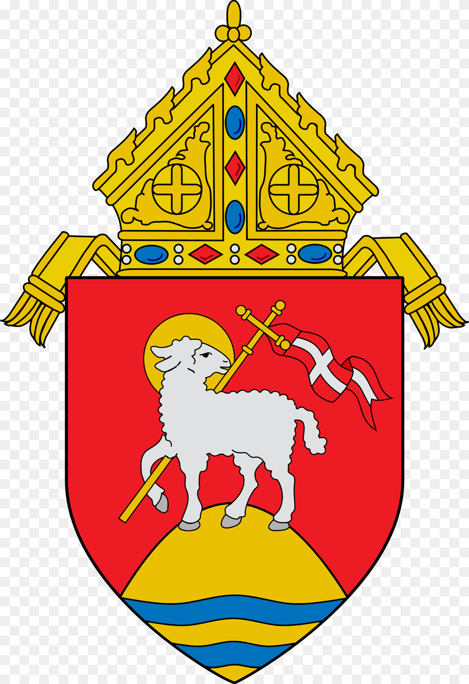 Roman Catholic Archdiocese Of San Juan De Puerto Archdiocese Of Denver Coat Of Arms, Armor, Baby, Person, Shield Free Transparent Png