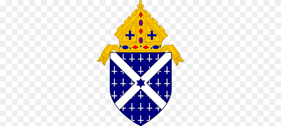 Roman Catholic Diocese Of Little Rock Diocese Coat Of Arms, Armor, Shield, Bulldozer, Machine Png Image