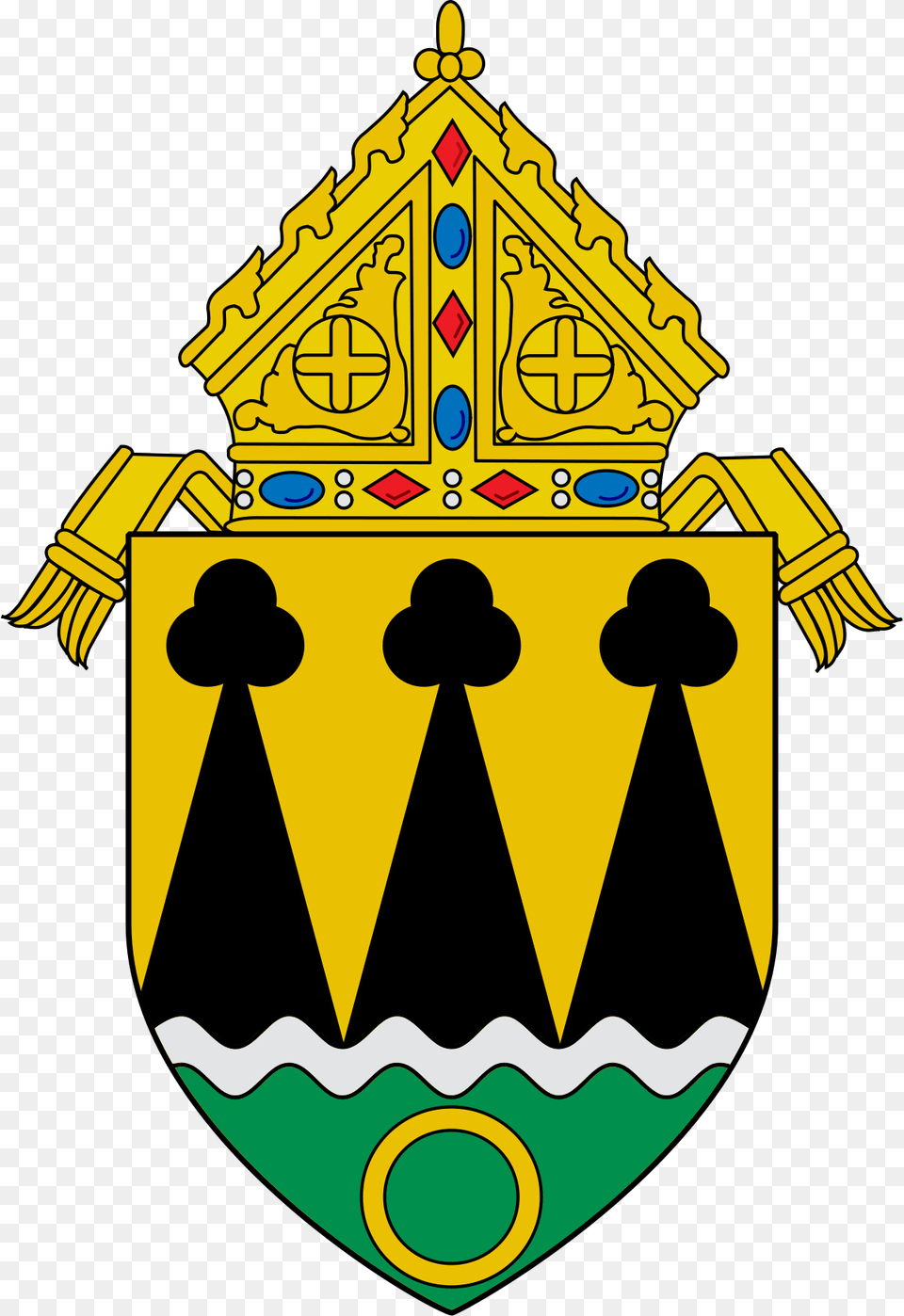 Roman Catholic Diocese Of Rapid City, Badge, Logo, Symbol, Emblem Free Png